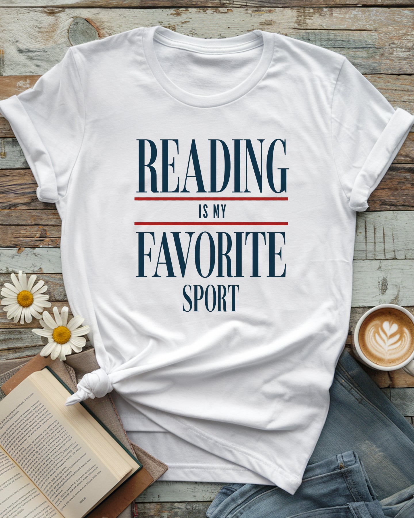 The Sport of Reading Tee
