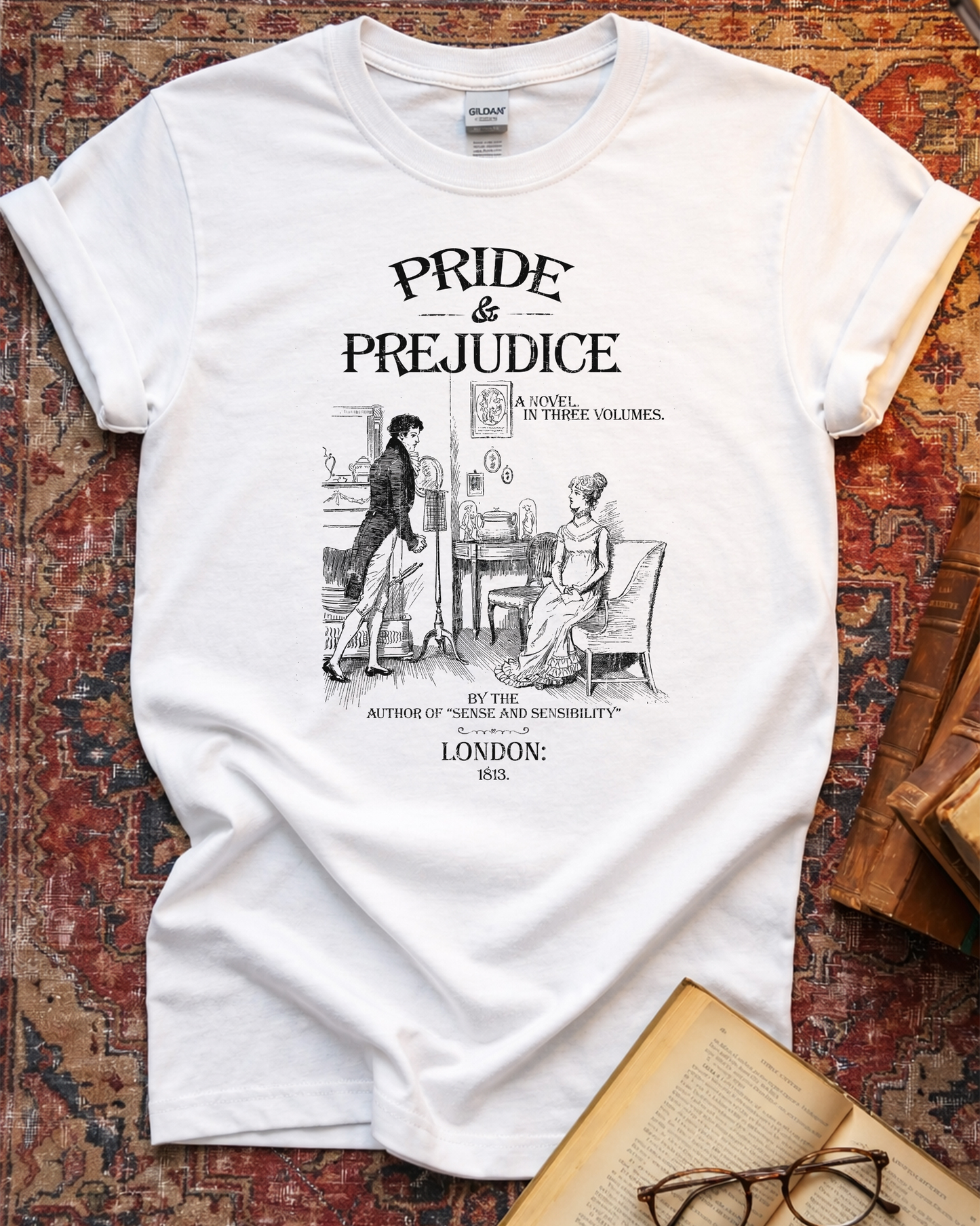 Pride Prejudice Vintage T-shirt