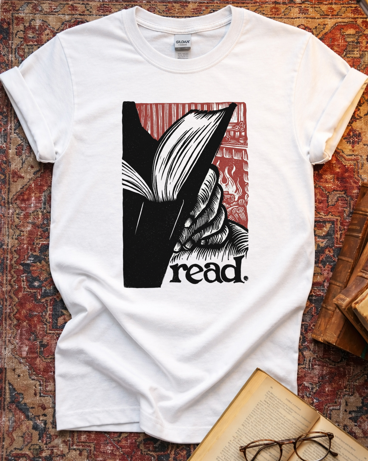 Minimalist Artistic Read T-shirt