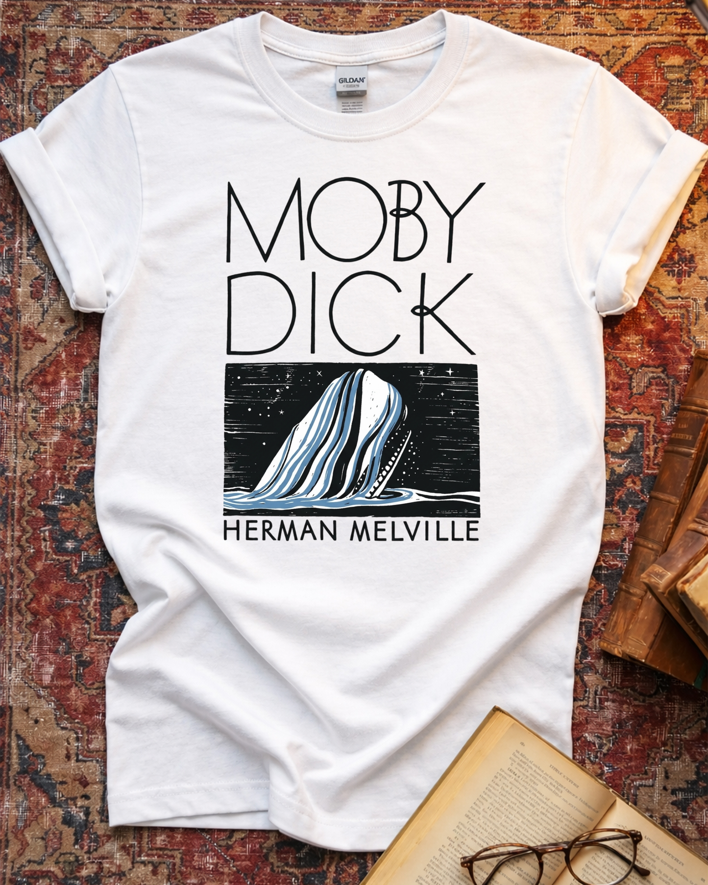 Herman Melville Moby Dick T-shirt