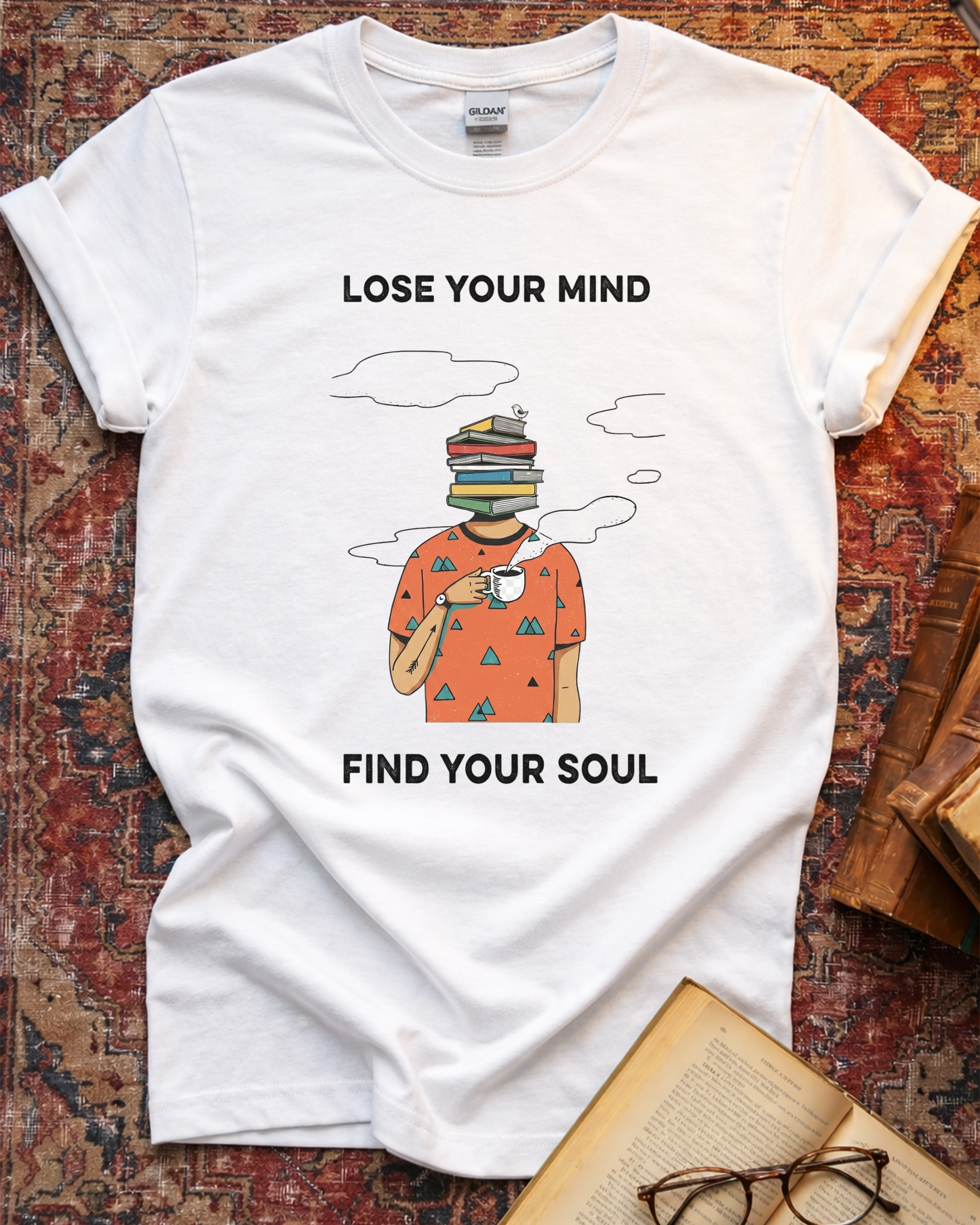 Find Your Soul Reading T-shirt