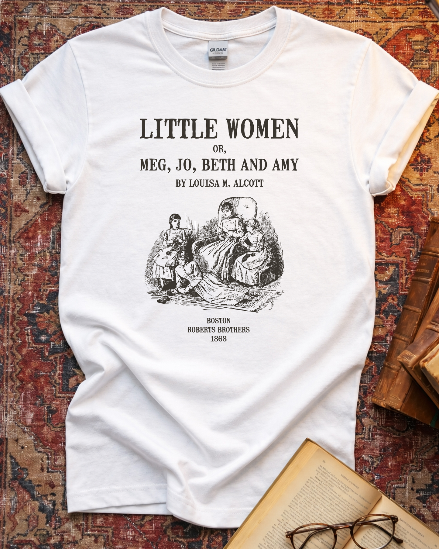 Louisa May Alcott Little Women T-shirt